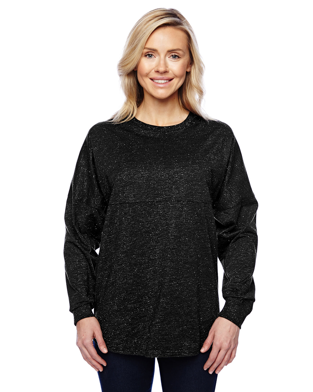 Unisex Game Day Jersey - Black Glitter