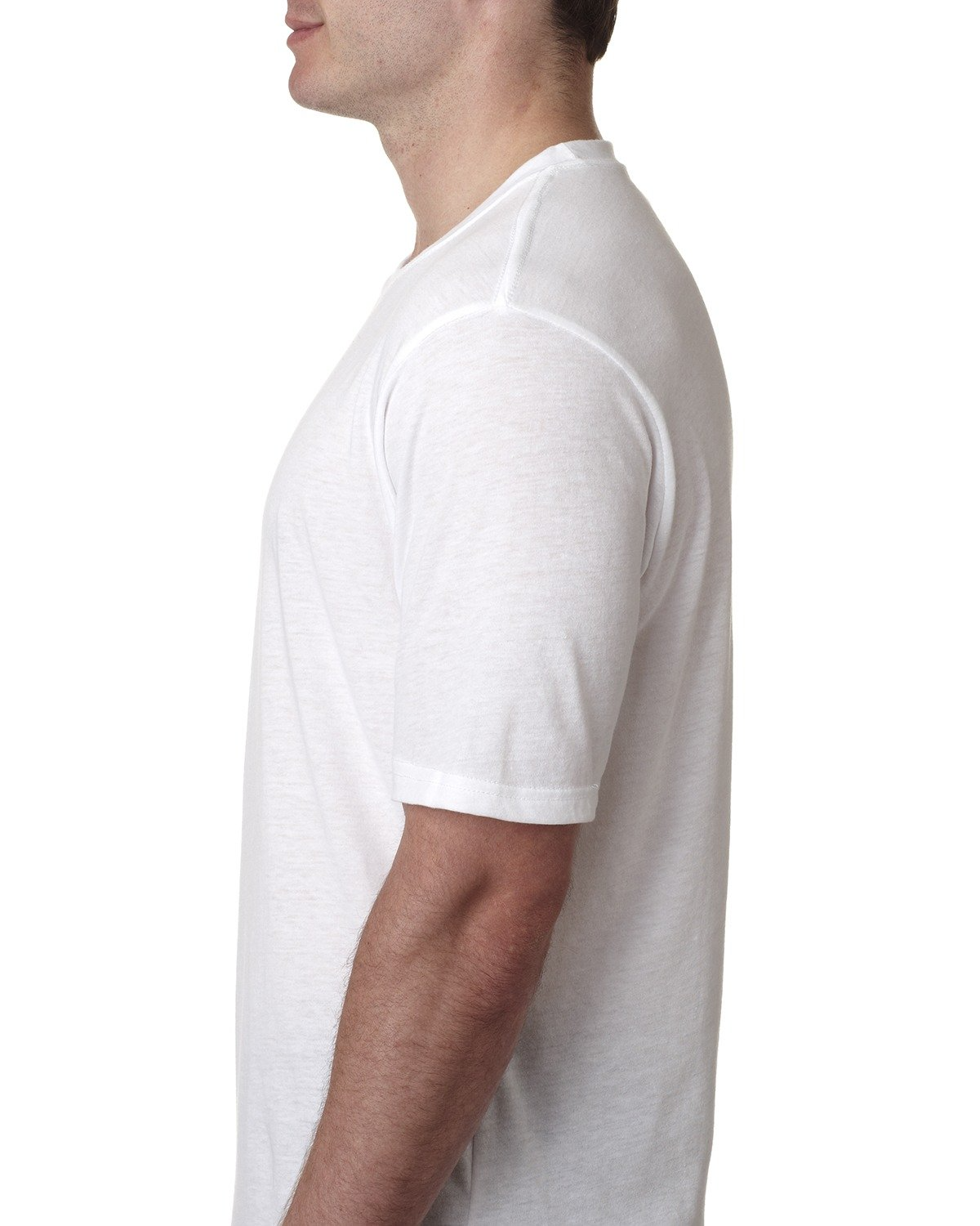 Unisex Poly/Cotton Crew - White