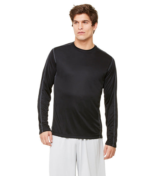 Men's Long-Sleeve T-Shirt - Black / Slate