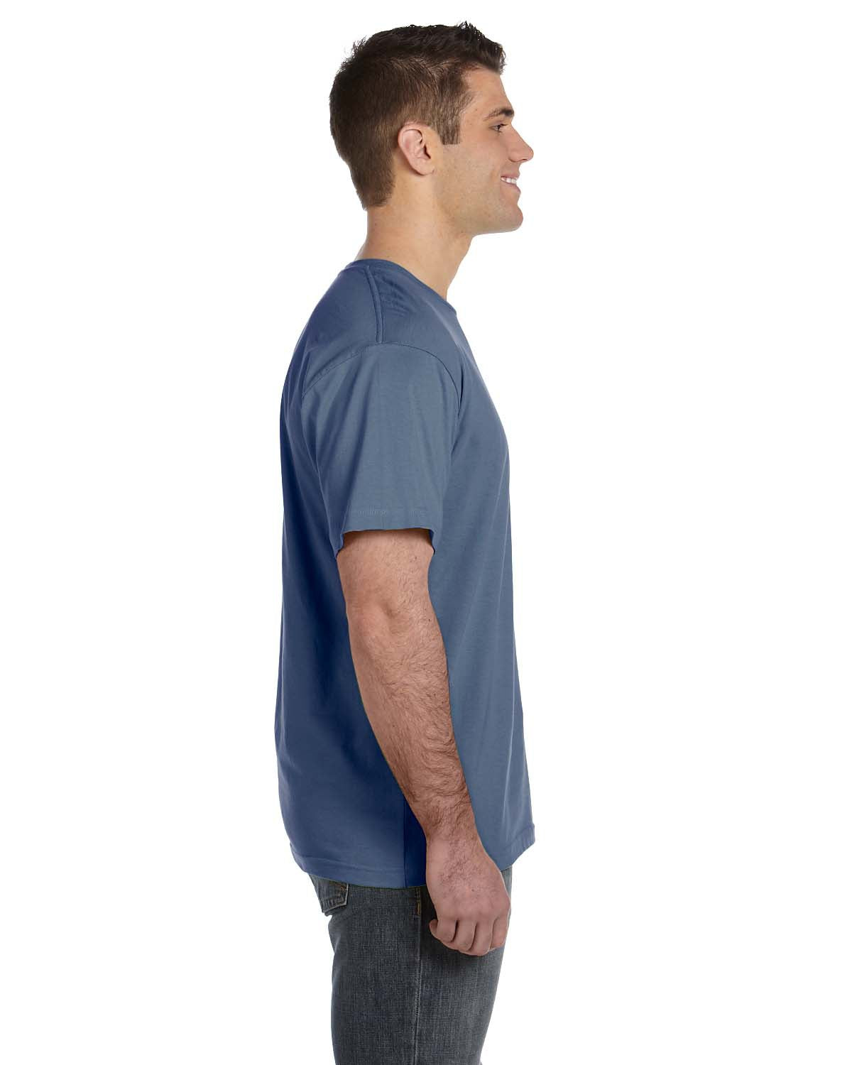 Unisex Fine Jersey T-Shirt - Indigo