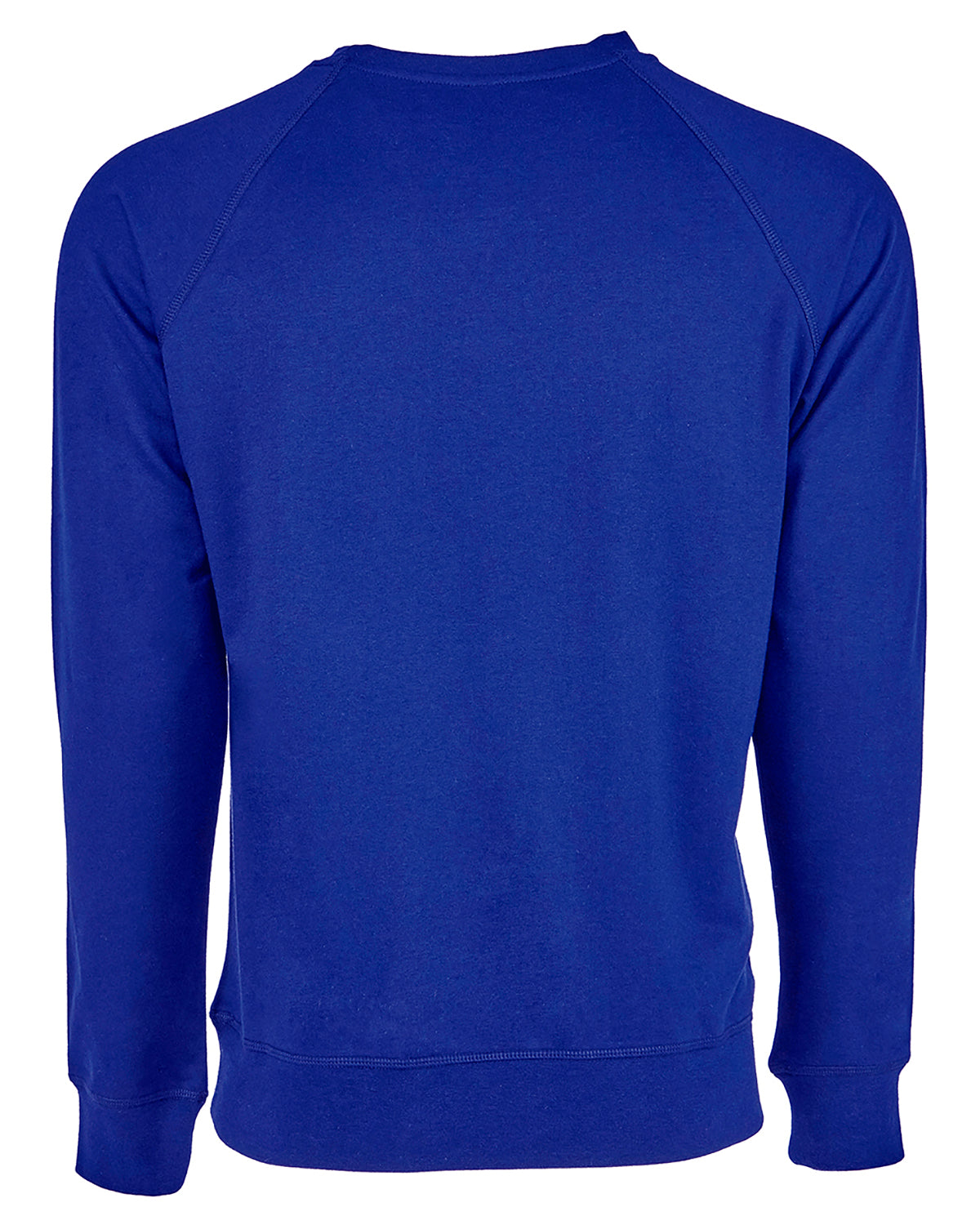 Unisex French Terry Raglan Crew - Royal