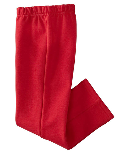 Youth Heavy Blend™ 50/50 Open-Bottom Sweatpants - Red