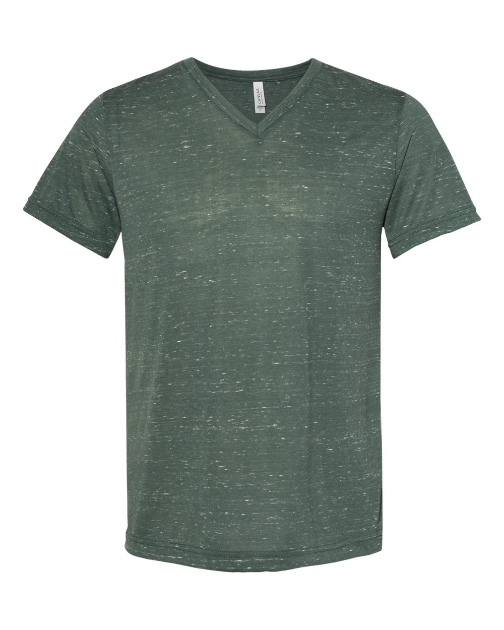 Unisex Jersey Short-Sleeve V-Neck T-Shirt - Forest Marble