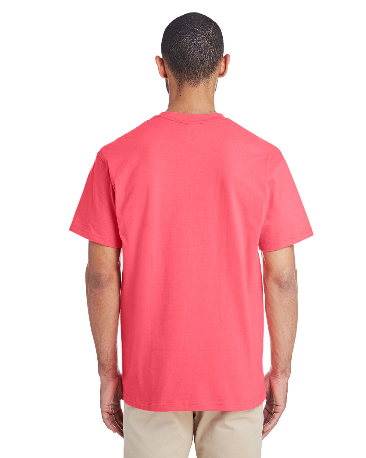 Hammer™ Unisex T-Shirt with Pocket - Coral Silk