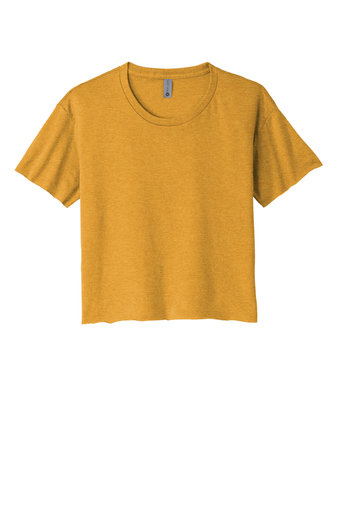 Women's Festival Cali Crop T-Shirt - Antique Gold