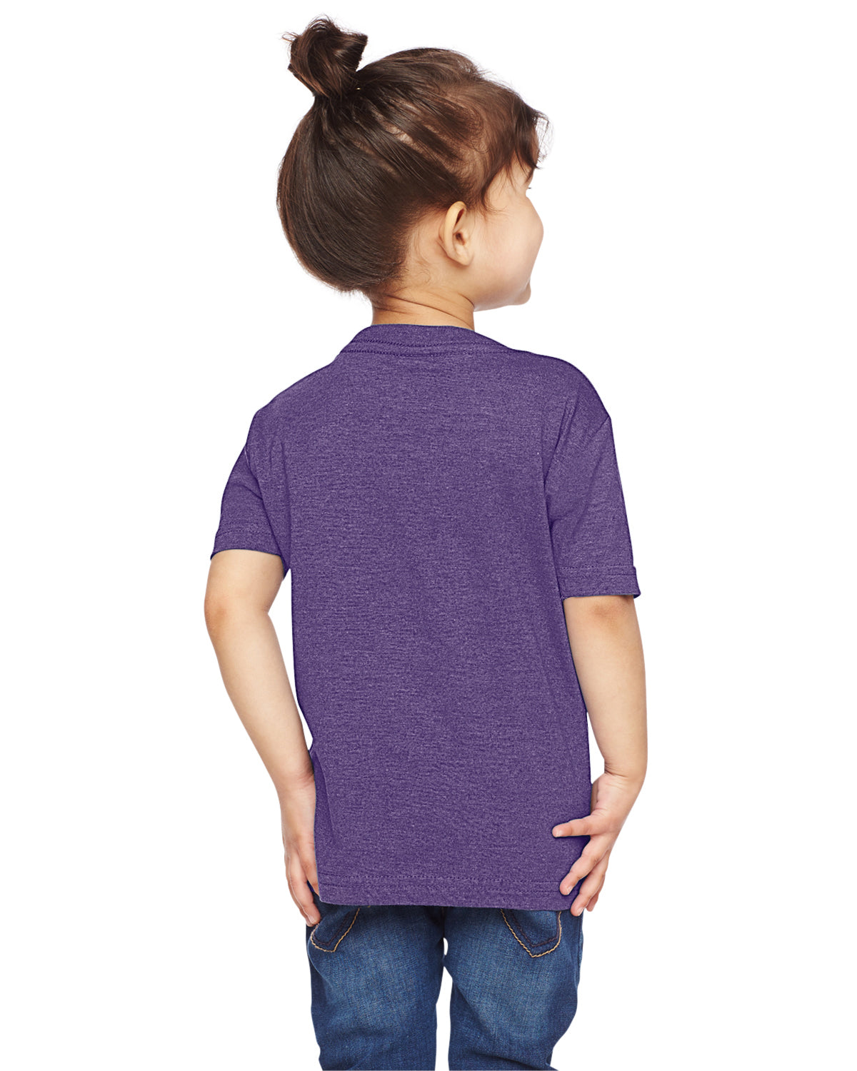 Toddler Fine Jersey T-Shirt - Vintage Purple