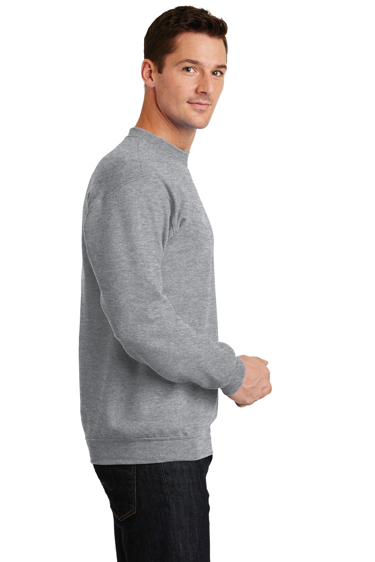 Unisex Core Fleece Crewneck Sweatshirt - Athletic Heather