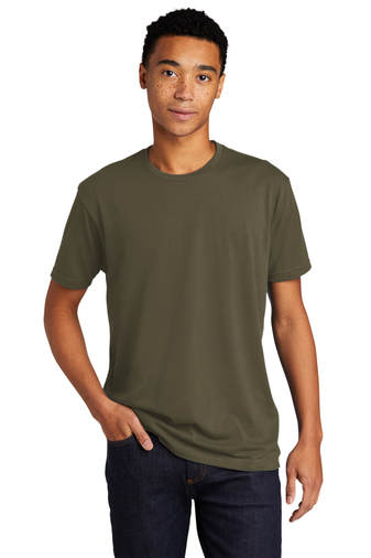 Men's Sueded Crew - Military Green