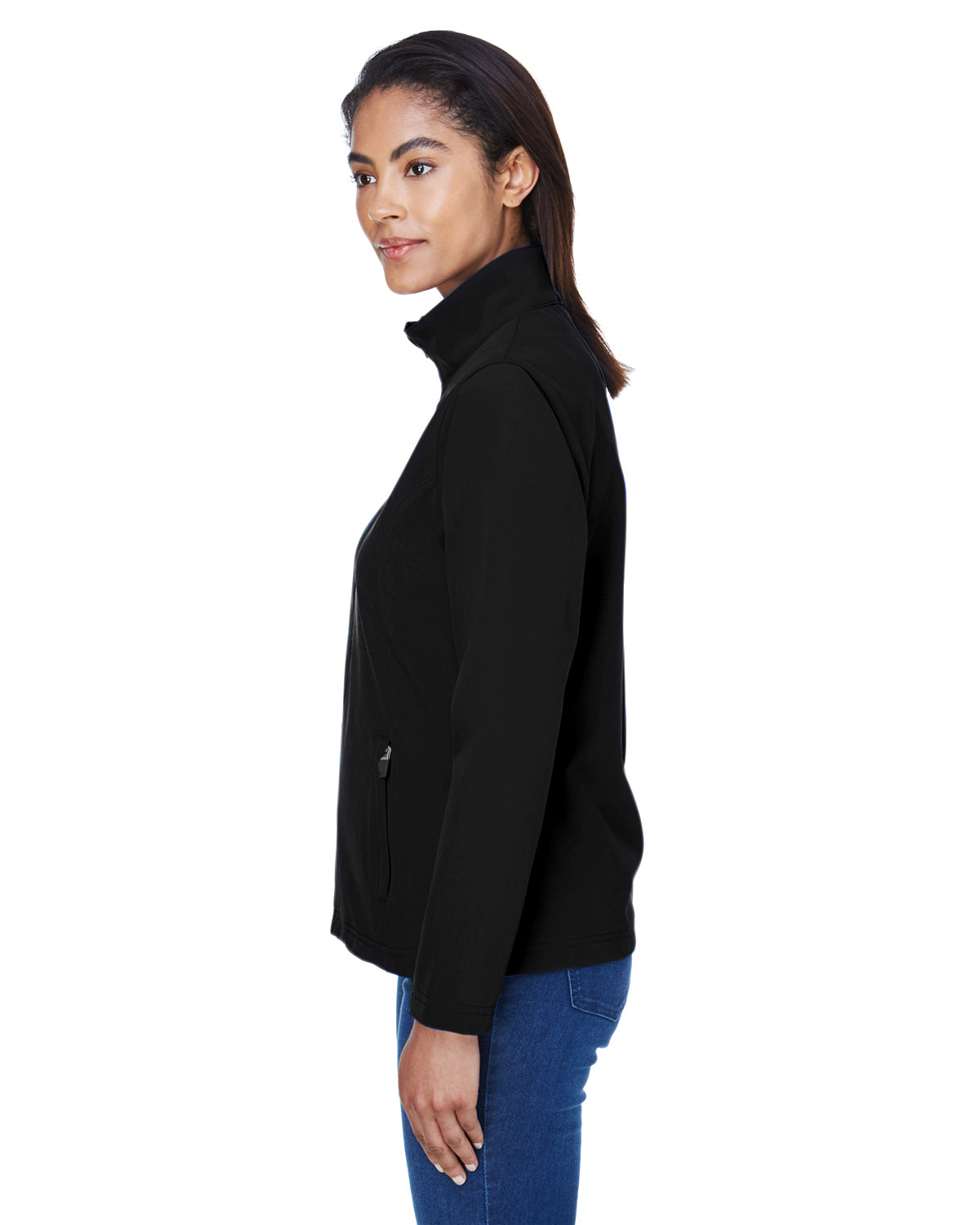 Women's Leader Soft Shell Jacket - Black