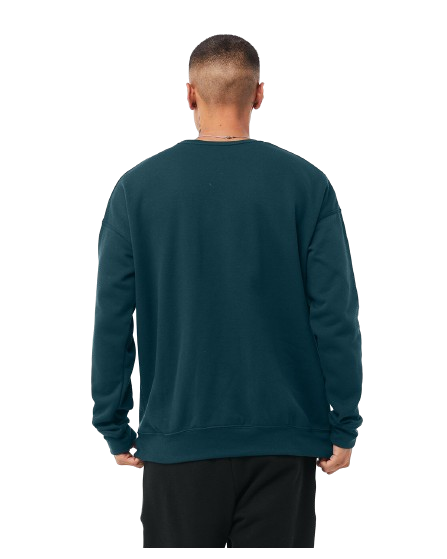 Unisex Drop Shoulder Fleece - Atlantic
