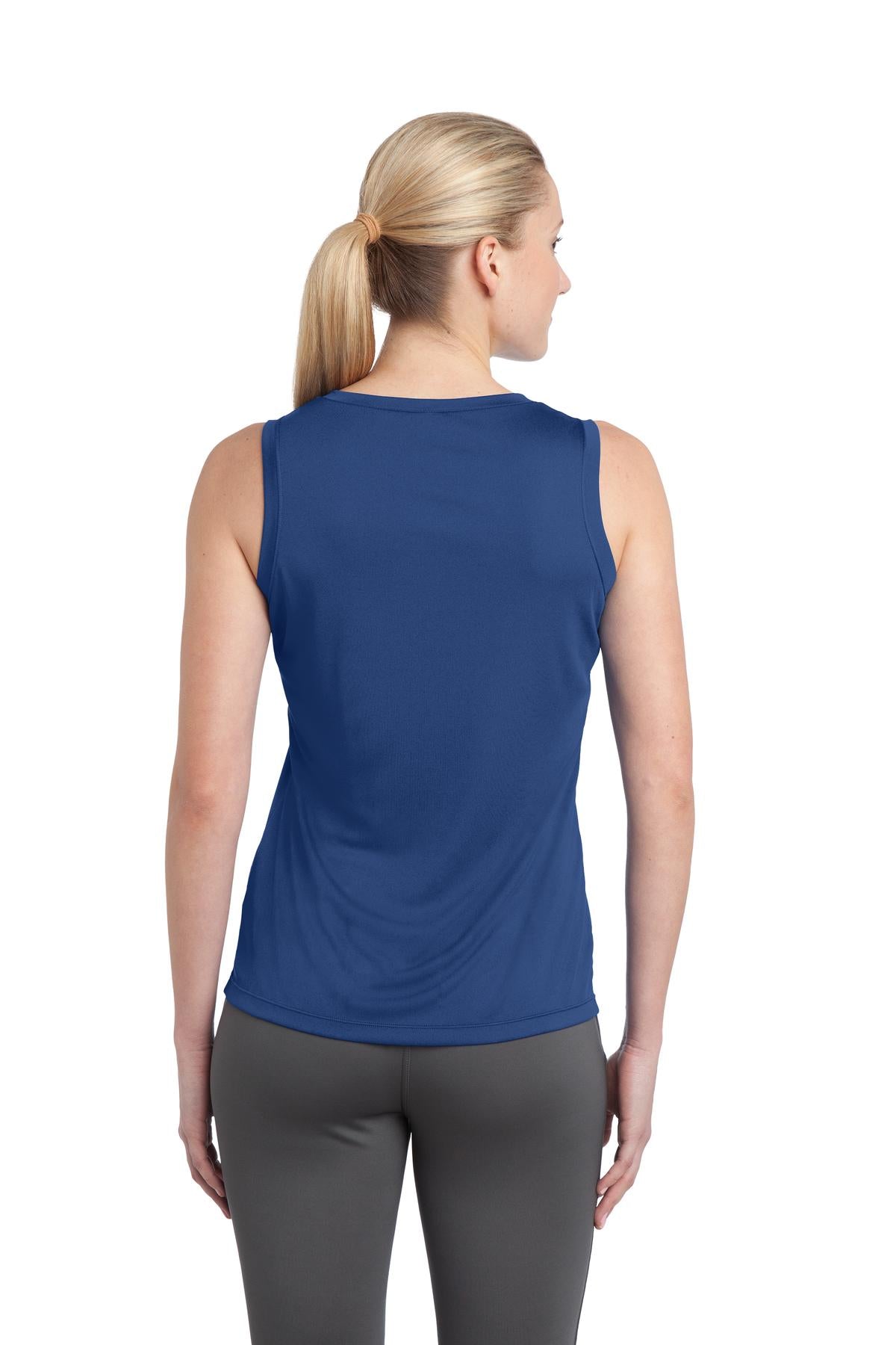 Women's Sleeveless PosiCharge Competitor V-Neck Tee - True Royal