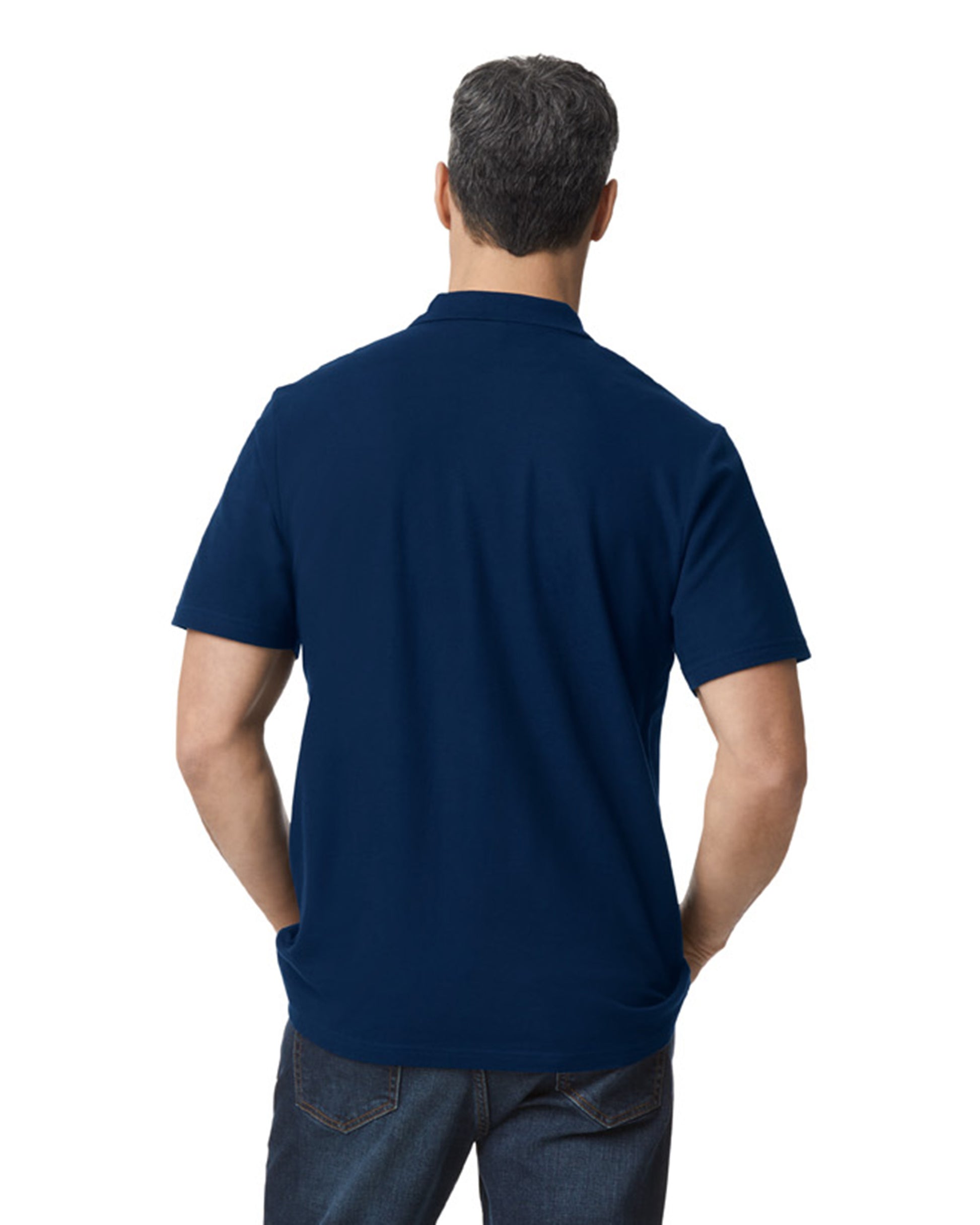 Softstyle Unisex Pique Polo - Navy