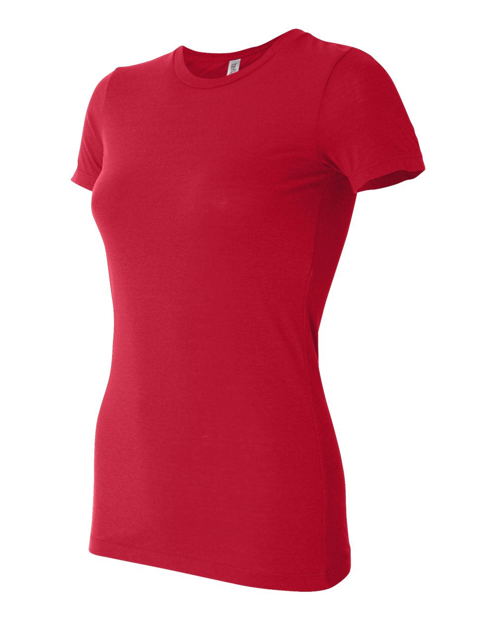 Women's Cotton/Polyester Tee - Red
