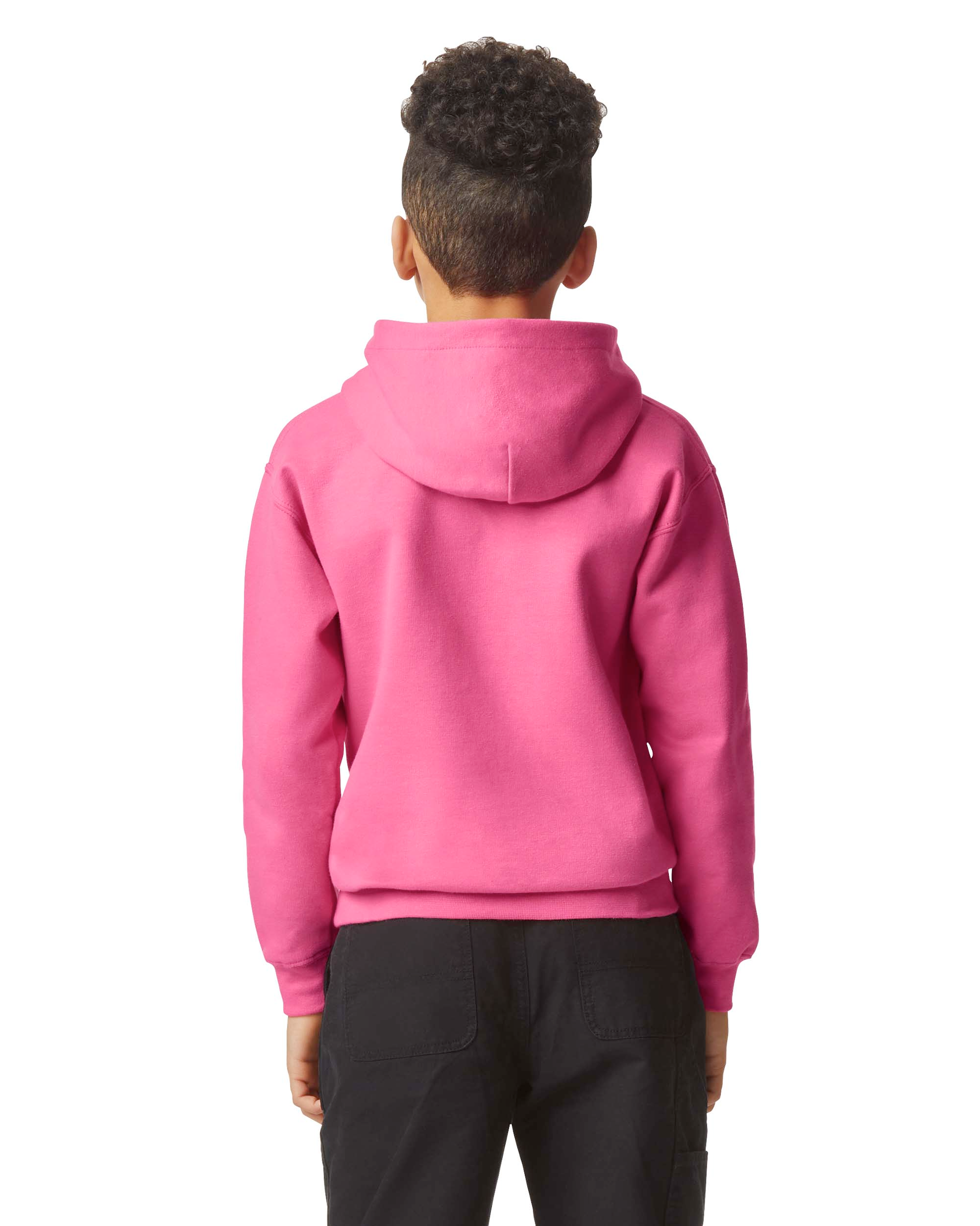 Youth Softstyle Midweight Fleece Hoodie - Pink Lemonade