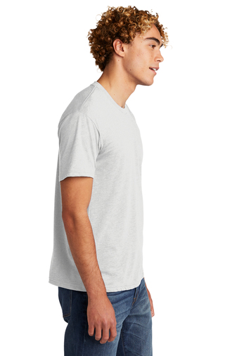 Unisex Triblend Crew - Heather White