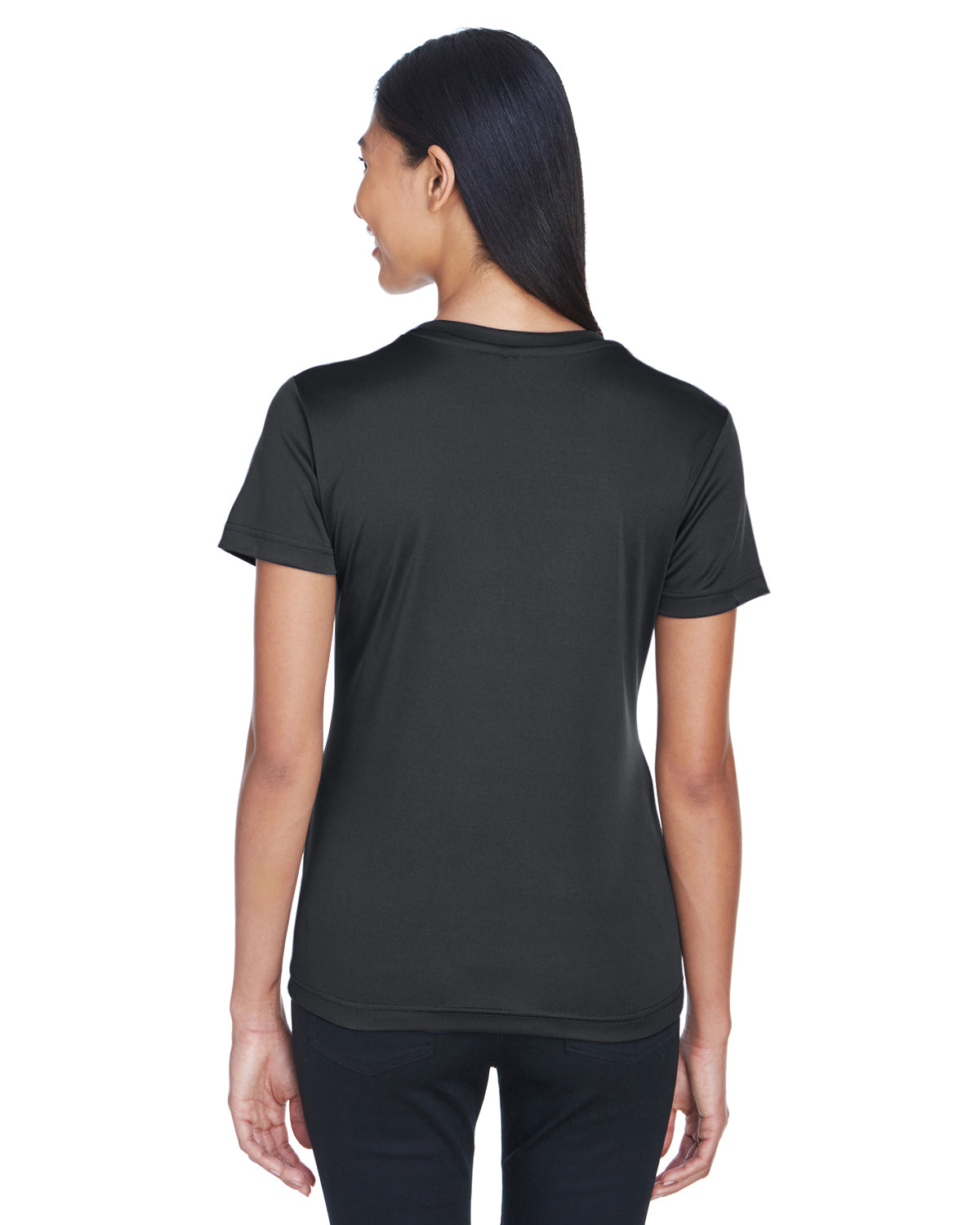 Women's Cool & Dry Basic Performance T-Shirt - Black