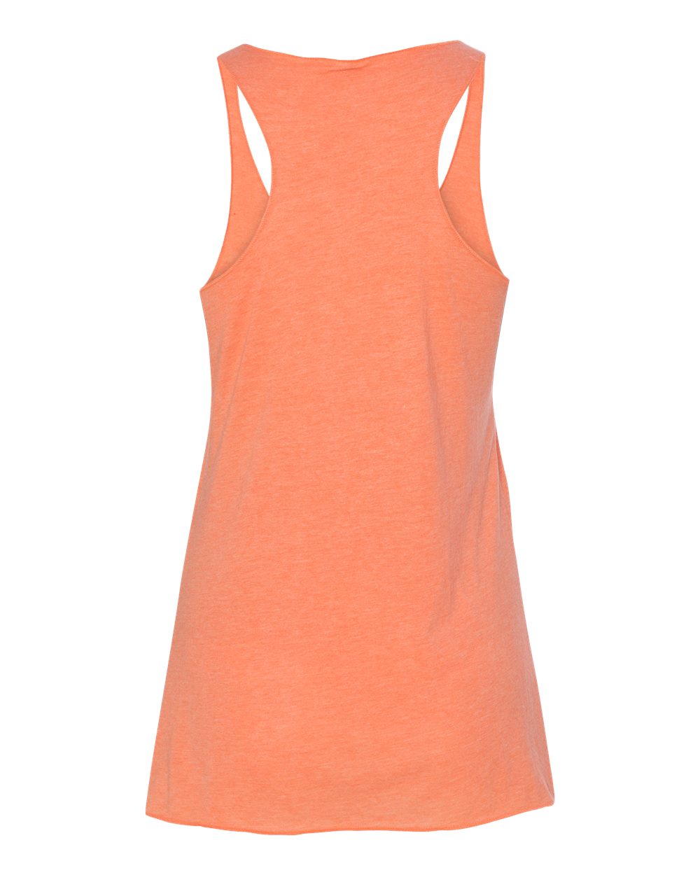 Women's Triblend Racerback Tank - Orange Triblend