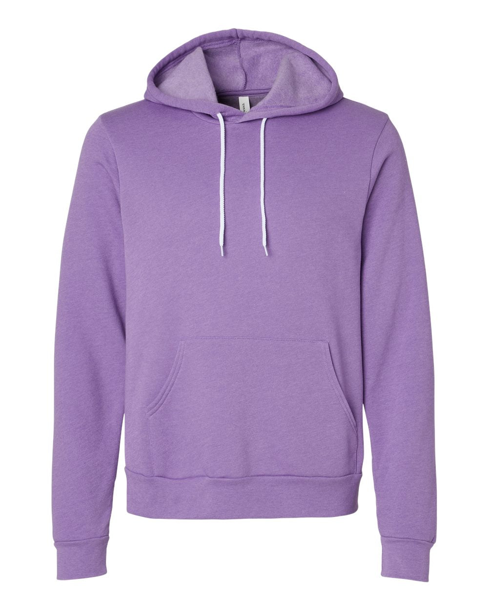 Unisex Sponge Fleece Pullover Hoodie - Heather Team Purple