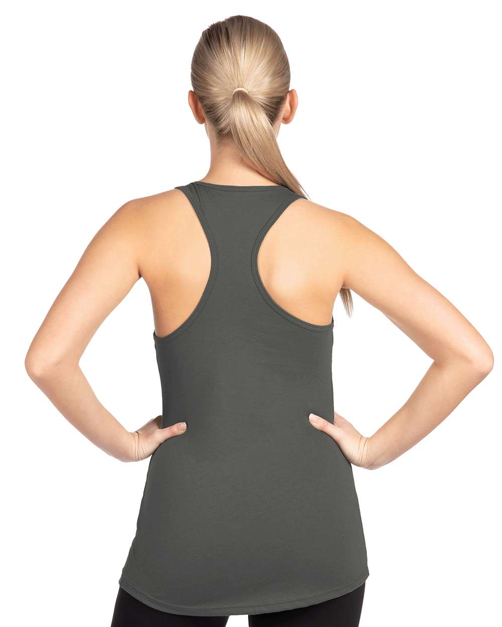 Women's Ideal Racerback Tank - Dark Gray