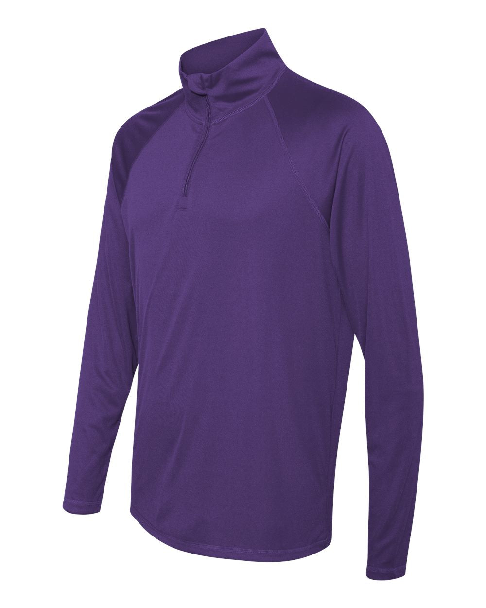 Unisex Quarter-Zip Lightweight Pullover - Sport Purple