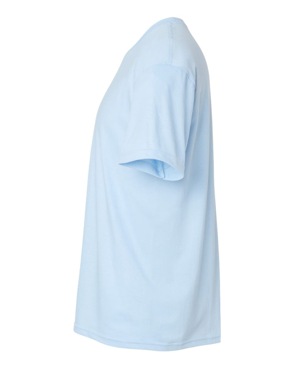 Unisex Softstyle CVC T-Shirt - Light Blue Mist