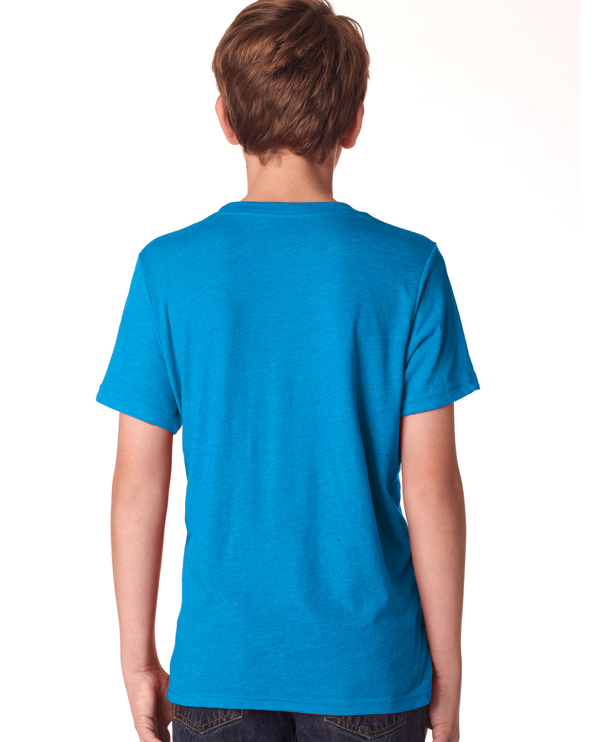Youth Triblend Crew - Vintage Turquoise