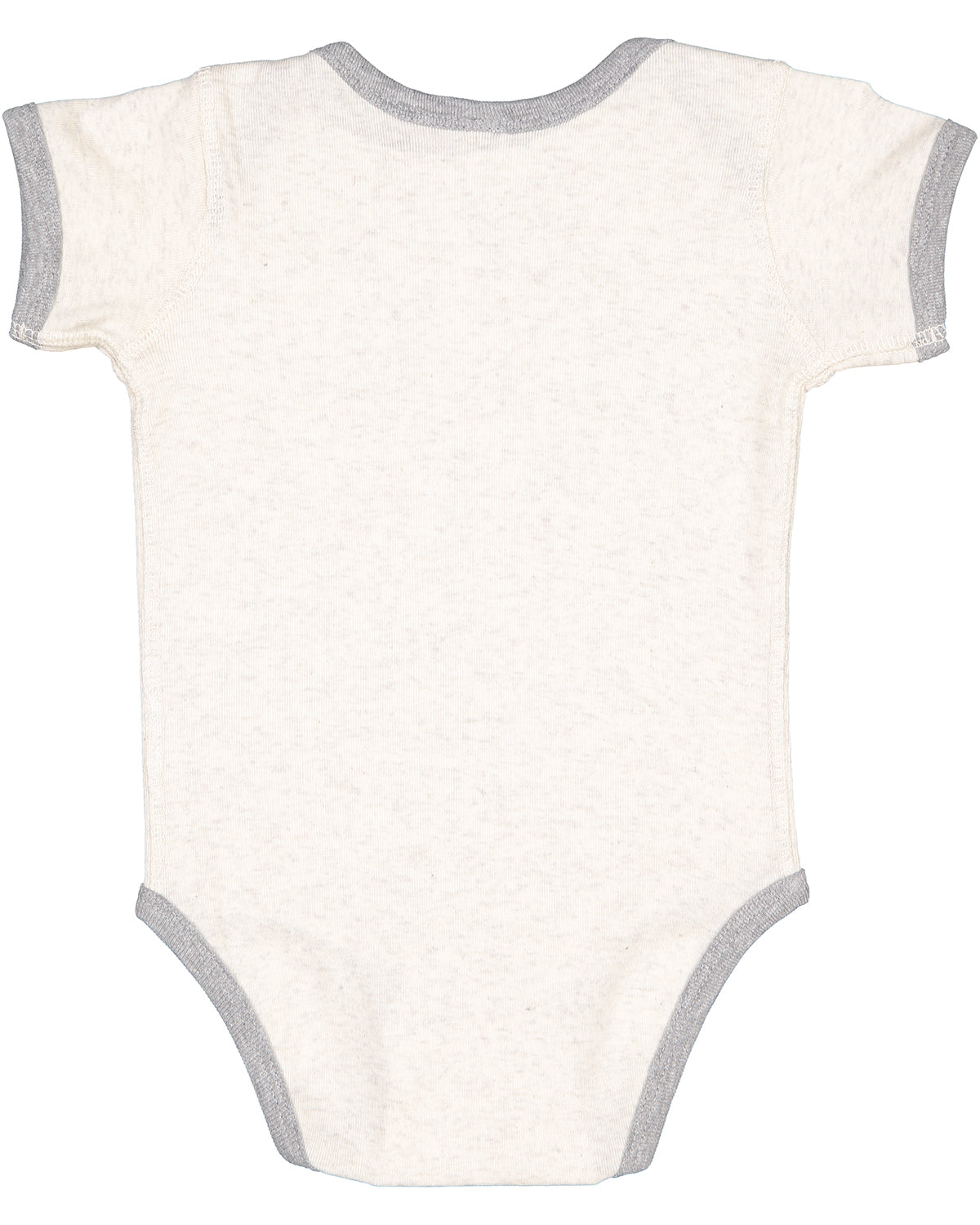Infant Baby Rib Bow Tie Bodysuit - Natural Heather / Heather
