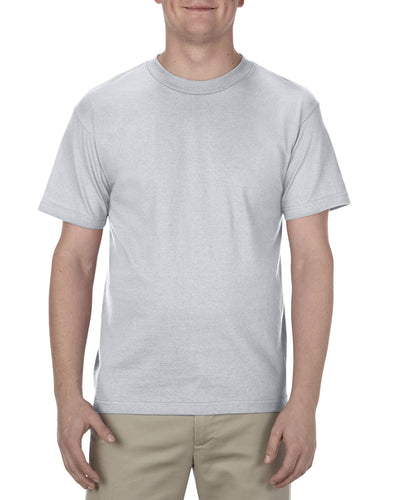 Unisex Heavyweight Cotton T-shirt - Silver