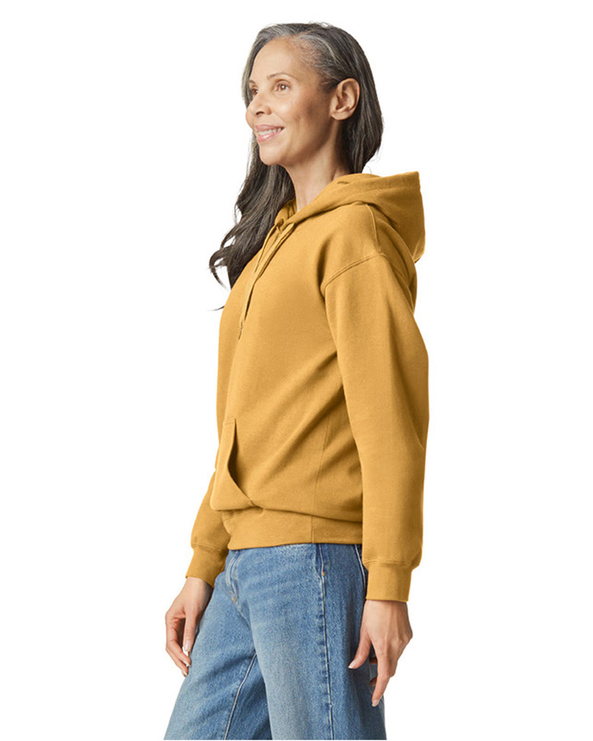 Softstyle Hoodie - Mustard