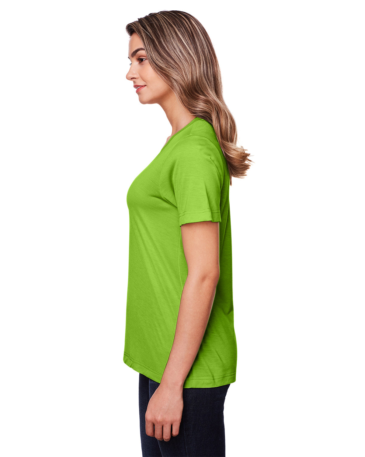 Women's Fusion ChromaSoft��� Performance T-Shirt - Acid Green