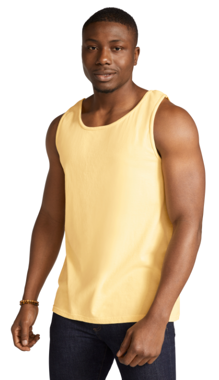 Unisex Heavyweight RS Tank - Butter