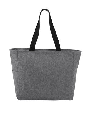 Essential Zip Tote - Heather Gray