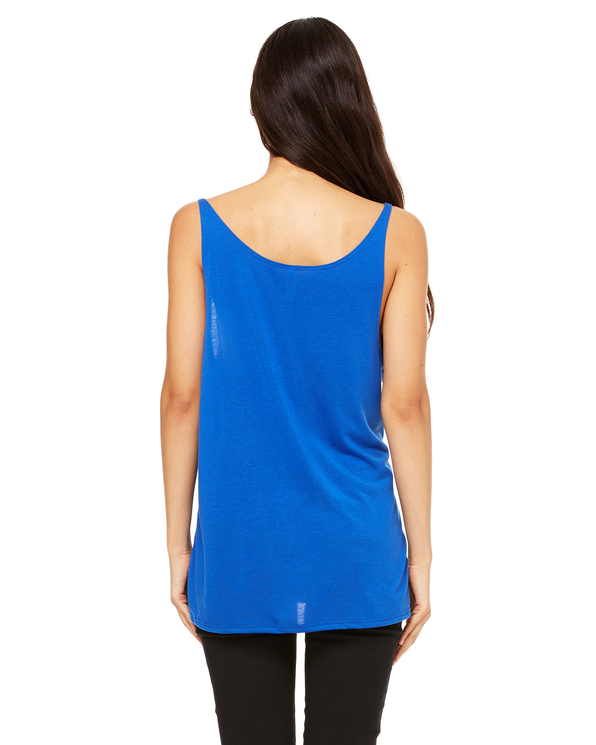 Women's Slouchy Tank - True Royal