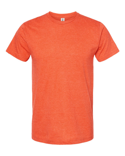 Unisex Fine Jersey Tee - Heather Orange
