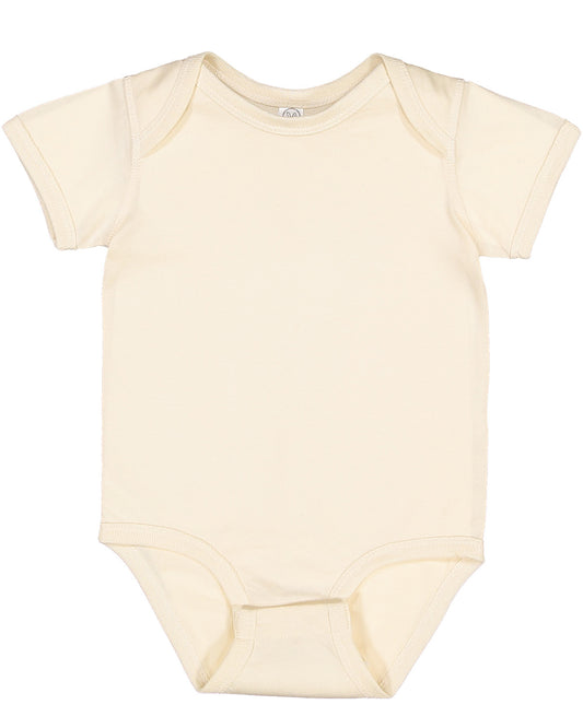 Infant Fine Jersey Bodysuit - Natural