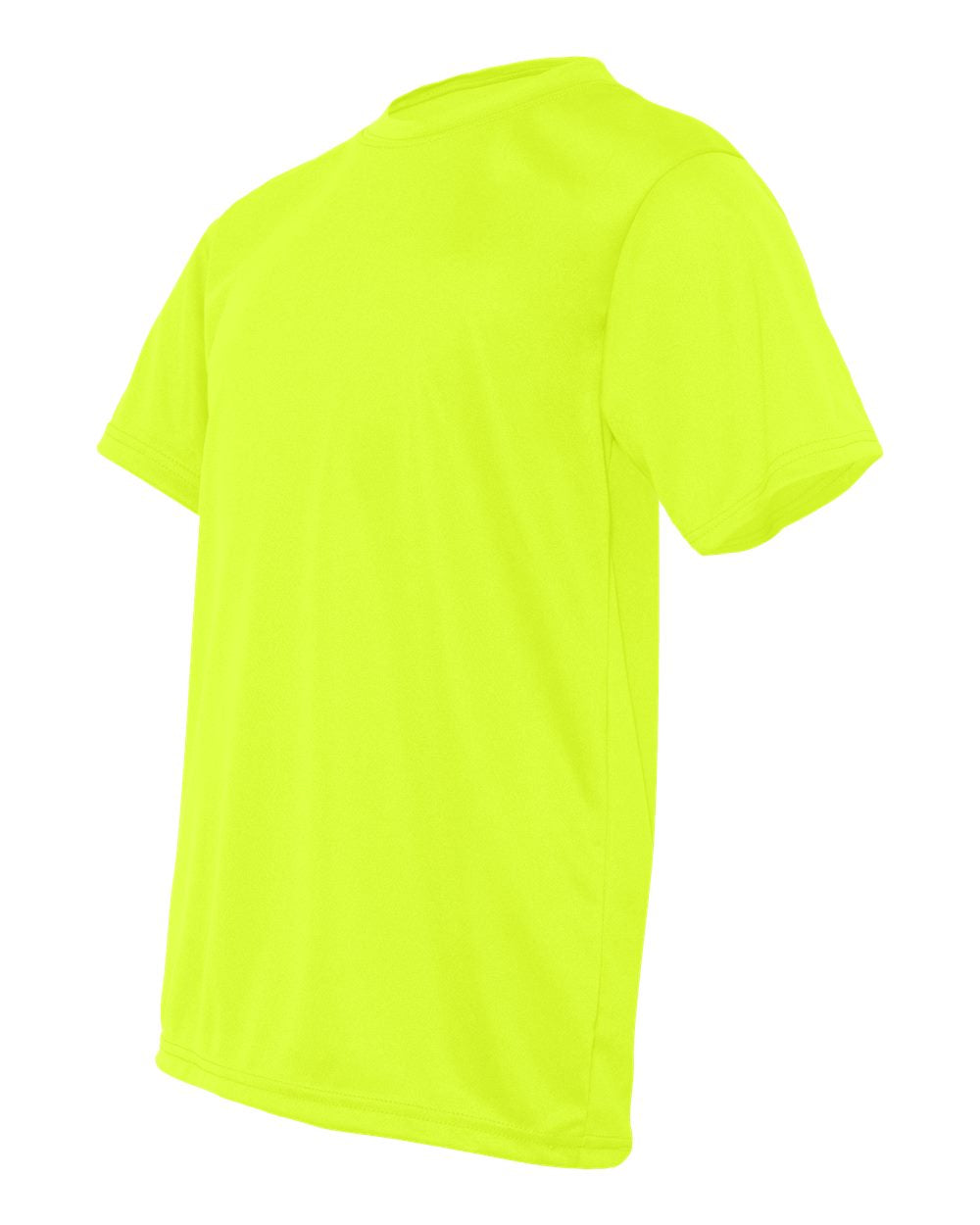 Youth Performance T-Shirt - Safety Yellow