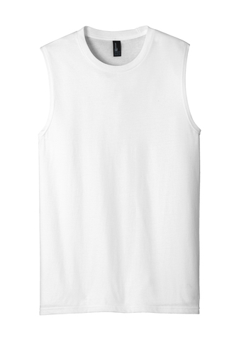 Unisex V.I.T Muscle Tank - White