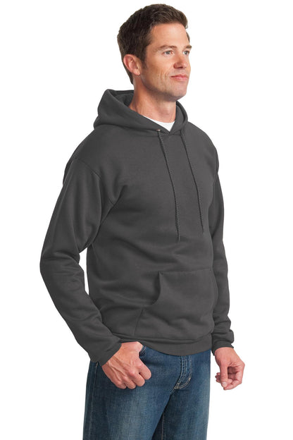 Unisex Essential Fleece Pullover Hoodie - Charcoal