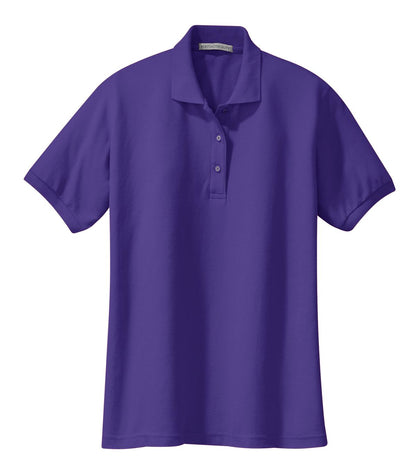 Women's Silk Touch Polo - Purple
