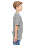Youth Wicking T-Shirt - Silver Gray