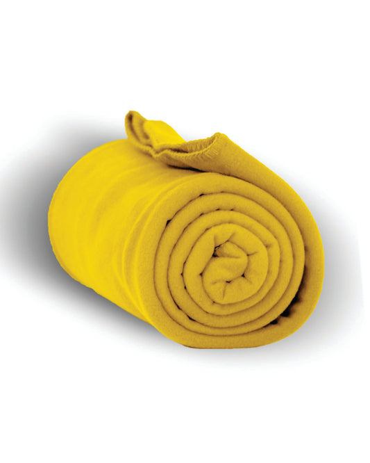Fleece Throw - Yellow