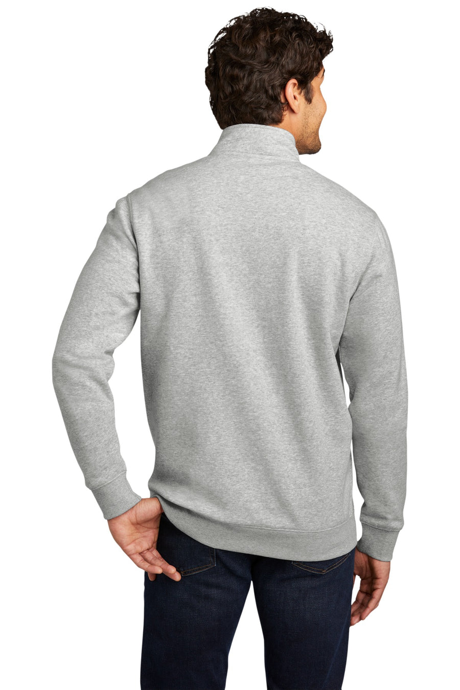 Unisex V.I.T. Fleece 1/4-Zip - Light Heather Gray