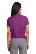 Women's Short Sleeve Easy Care Shirt - Deep Berry