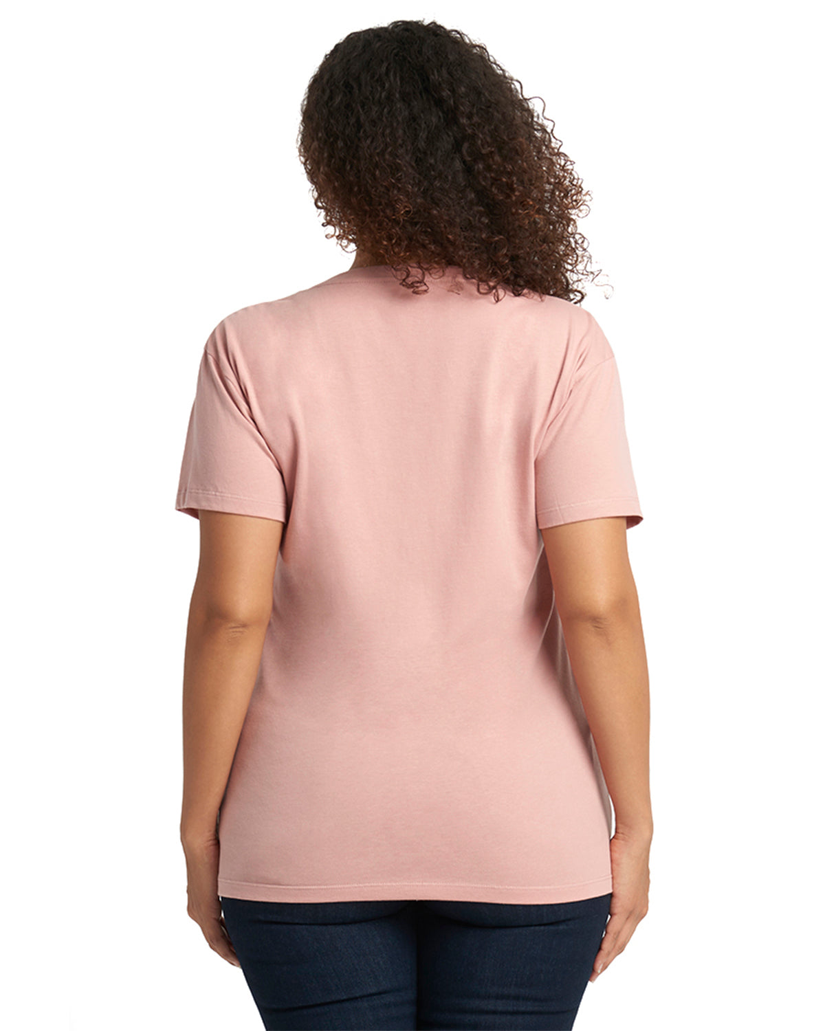 Women's Relaxed V-Neck T-Shirt - Desert Pink