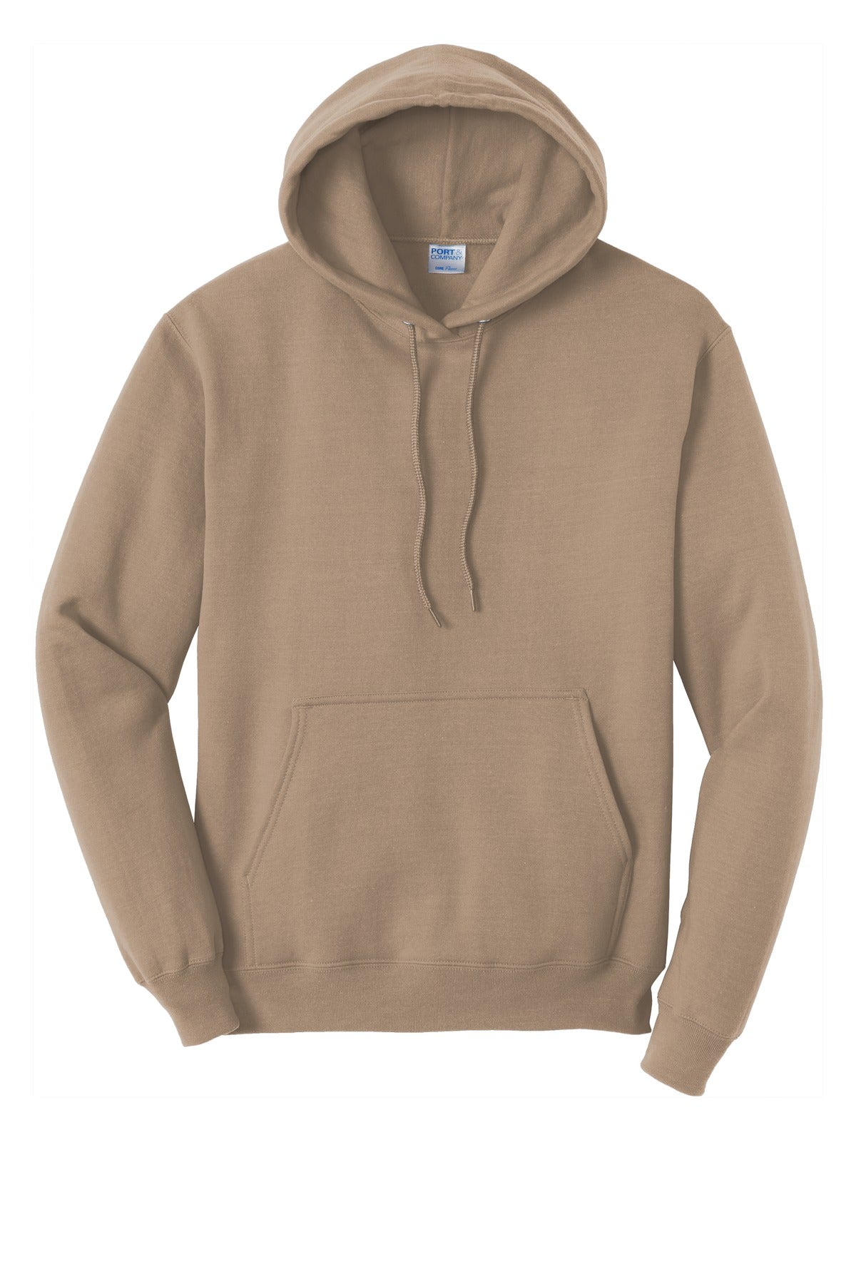 Unisex Core Fleece Pullover Hoodie - Sand