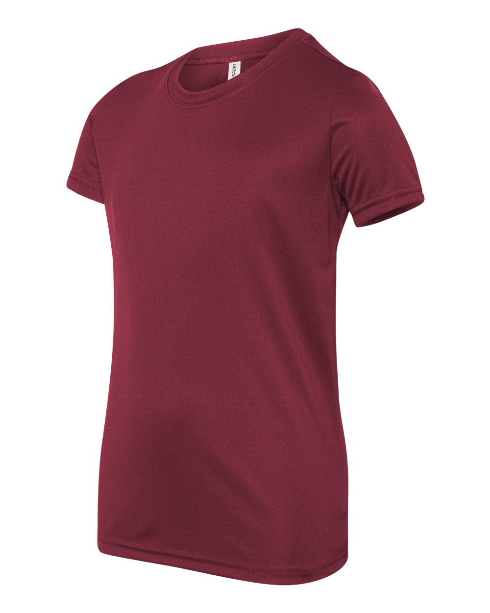 Youth Performance Short-Sleeve T-Shirt - Sport Maroon