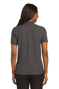 Women's Silk Touch Polo - Charcoal Heather Gray