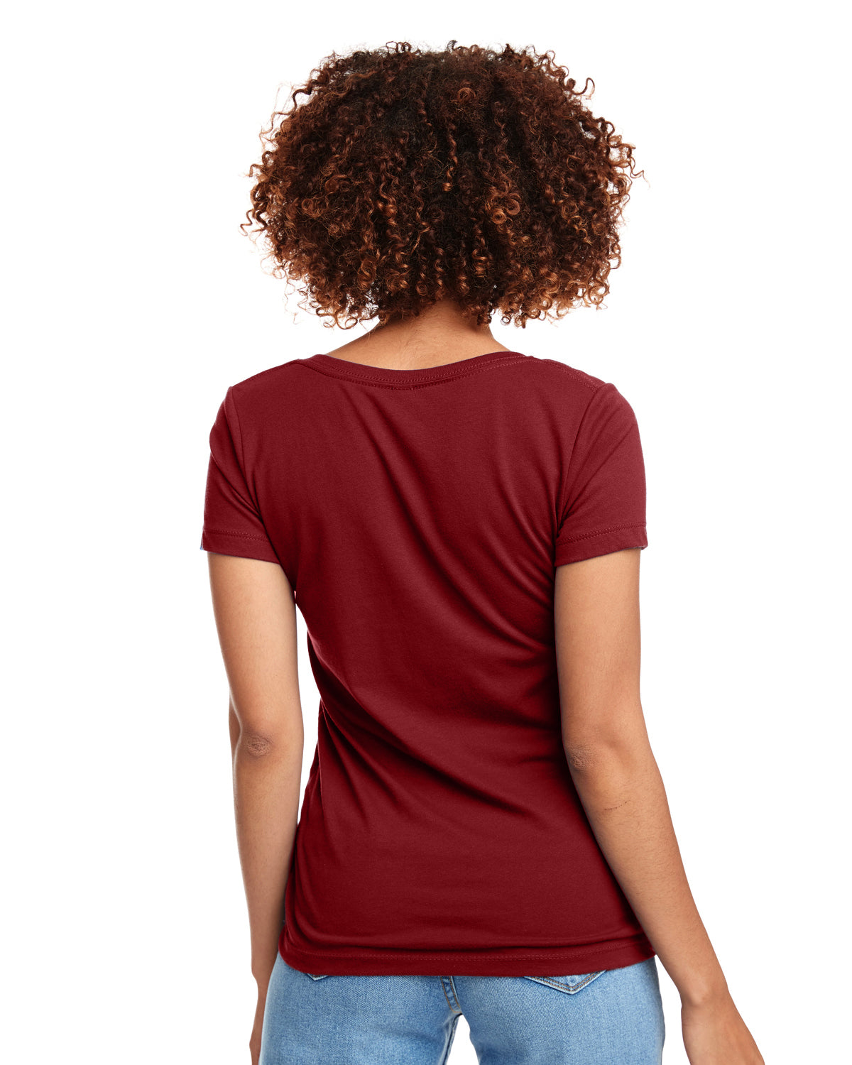 Women's 'Junior fit' Ideal V - Cardinal
