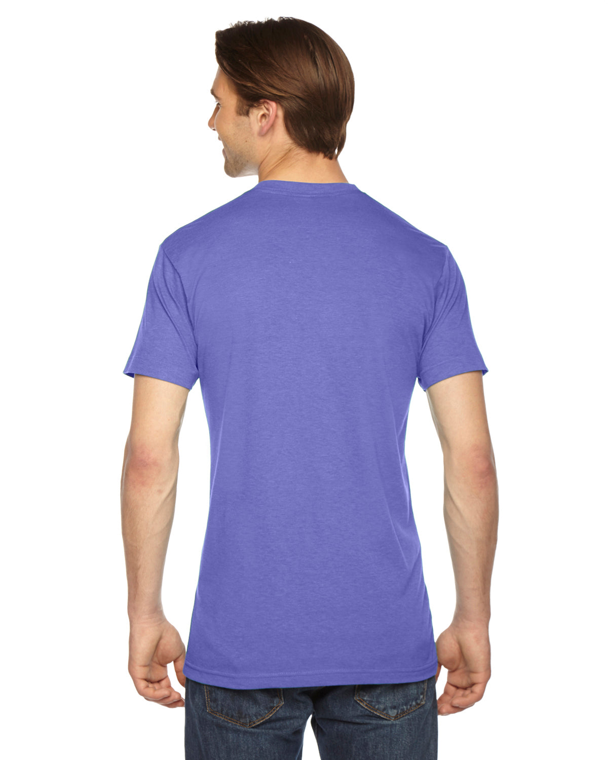 Unisex Triblend Short-Sleeve Track T-Shirt - Tri Orchid