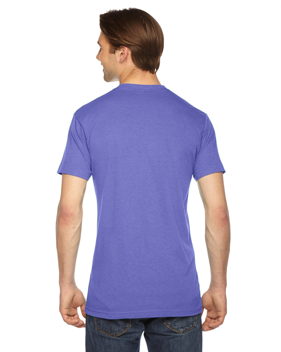 Unisex Triblend Short-Sleeve Track T-Shirt - Tri Orchid